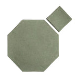 Arabesque 10" Octagon and Dot Ocean Green Cement Tile