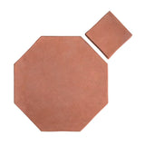 Arabesque 10" Octagon & Dot Rosa Cement Tile