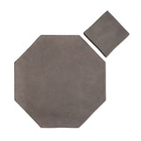 Arabesque 10" Octagon & Dot Smoke Cement Tile