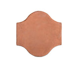 Arabesque 11"x11" Pata Grande Cement Tile - Rosa