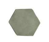 Arabesque 6 Inch Hexagon Ocean Green