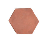 Arabesque 6 Inch Hexagon Rosa