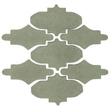 Arabesque Varona Chico Cement Tile - Ocean Green