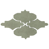 Arabesque Varona Cement Tile - Ocean Green