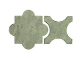 Arabesque Segovia Ocean Green Cement Tile