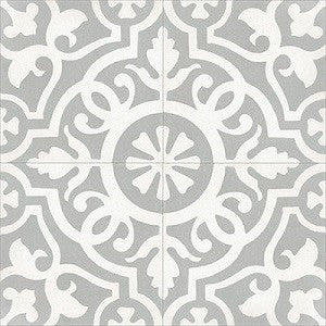 Mission Amalia B 8"x8" Cement Tile Quarter Design 