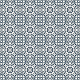 Mission Amalia Navy 8"x8" Encaustic Cement Tile Rug