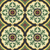 Mission Casita Sol 8"x8" Encaustic Cement Tile Rug Tile