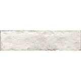 White 2"X8" Zellige Cement Tile