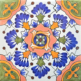 Spanish Andalucia Hand Painted Ceramic Tile