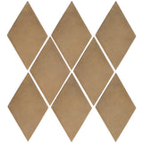 Arabesque 3x5 Mini Diamond Cement Tile Khaki