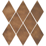 Arabesque 3x5 Mini Diamond Cement Tile-Tuscan Mustard