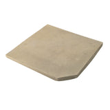 Rustic Bone 12"x12" Clipped Corner Cement Tile