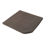 Rustic Brown 12"x12" Clipped Corner Cement Tile