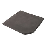  Rustic Charcoal 12"x12" Clipped Corner Cement Tile