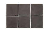  Rustic Charcoal 3"x3" Cement Tile