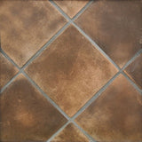 Rustic Cotto Dark Cement Tile Installation