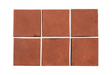 Rustic Mission Red 3.5"x3.5" Cement Tile