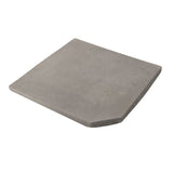 Rustic Natural Gray 8"x8" Clipped Corner Cement Tile