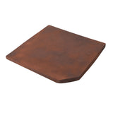  Rustic Red Flash 12"x12" Clipped Corner Cement Tile