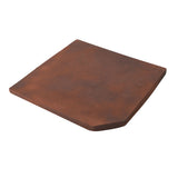  Rustic Red Flash 8"x8" Clipped Corner Cement Tile