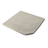 Rustic Rice 8"x8" Clipped Corner Cement Tile