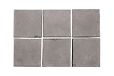  Rustic Sidewalk Gray 3.5"x3.5" Cement Tile