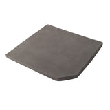  Rustic Smoke 12"x12" Clipped Corner Cement Tile